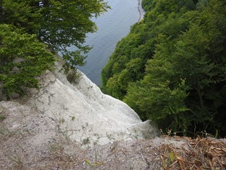 Kreidefelsen Rügen Blick vom Königsstuhl 