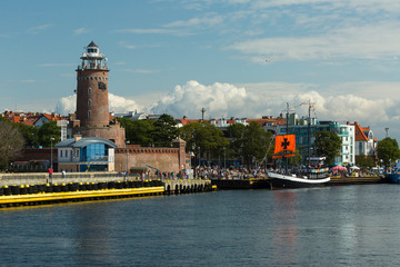 Fototapeta premium Ostseebad Kolberg in Pommern