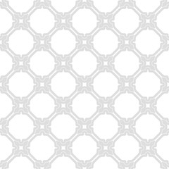 Geometric dotted vector light silver pattern. Seamless abstract modern grill for wallpapers and backgrounds
