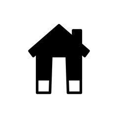 House icon. Web site home page symbol