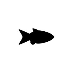 Fish icon. Sea food symbol