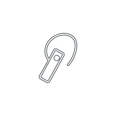 Headphone icon. Auido music symbol