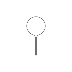 Balloon icon. Child toy symbol