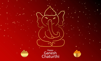 Happy Ganesh Chaturthi Banner