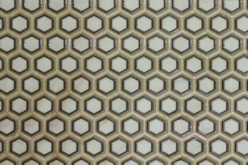 ceramic tile black and white pattern honeycombs glitters