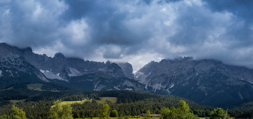 The mountains of the "Wilder Kaiser" in Tirol, Austria.