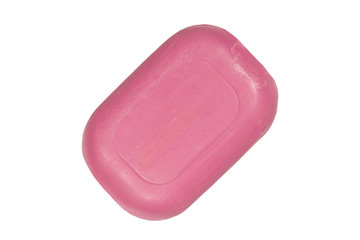 Soap bar isolated on the white background