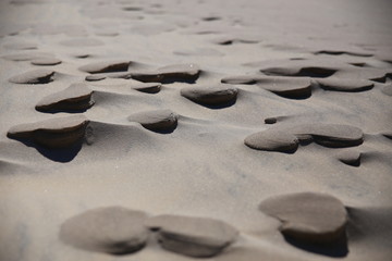 textura de areia