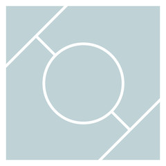 Vector Mood Board & Branding Presentation. Creative Theme Mood Board, Logo Template, Collage Frames with Universal Colour Palette. Picture Display & Montage. - Vector