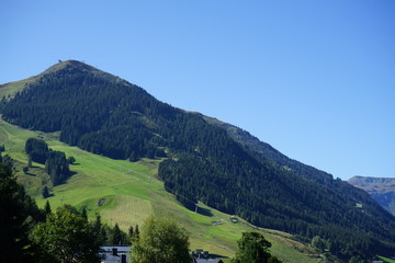 Obraz premium Saalbach Hinterglemm, Österreich