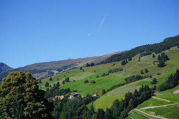 Obraz premium Saalbach Hinterglemm, Österreich