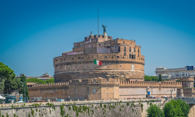 Sant'Angelo Castle in Rome, Italy