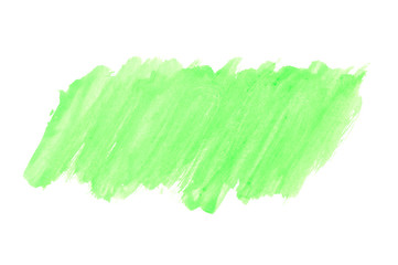 Light leaf green water color painting