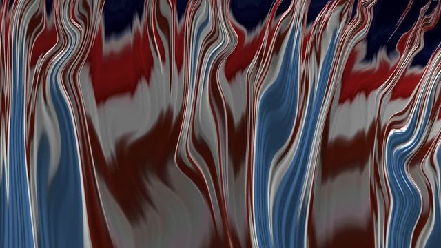 Patriotic flag Mandelbrot set exhibit an elaborate and infinitely complicated boundary that reveals progressively ever-finer recursive detail at increasing magnifications