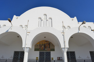 Orthodoxe Metropolis-Kathedrale in Firá -Santorini