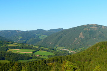 Almen und Berglandschaft Niederösterreich