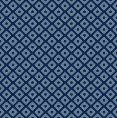 Kanoko Japanese Fawn Decorative Blue Pattern Background