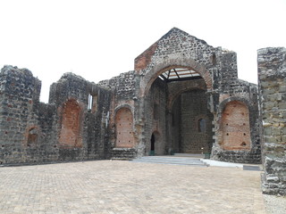 old city wall of castle