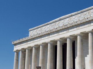 Lincoln Memorial building in washington dc