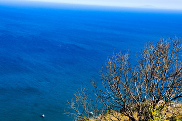 paesaggio vista mare del mare mediterraneo
