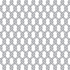 metallic grill weave texture with white background, vector Illustration