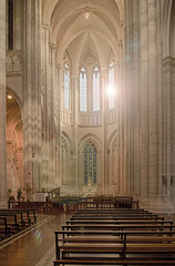 cathedral interior with windows