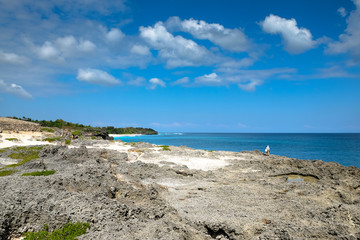 Sunny day at Mandorak Beach Sumba Island Indonesia