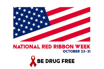 National Red Ribbon Week takes place every year on October 23-31. Is an alcohol, tobacco, and other drug and violence prevention awareness campaign observed annually in October in the United States.