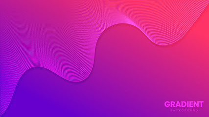 abstract background with wavy lines