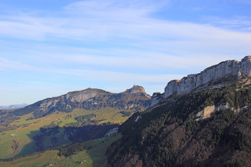 Fototapeta na wymiar Ebenalp in Appenzell in Switzerland