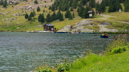 Fototapeta premium A nice boat ride