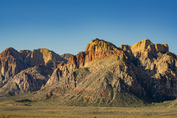 Beautiful landscape around Red Rock Canyon