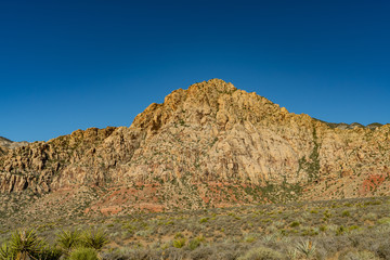 Beautiful landscape around Red Rock Canyon