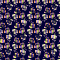 Modern seamless pattern. Repeating background with colorful ornament. Exotic pattern for fashion prints, wallpaper and textile design.