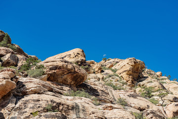 Beautiful landscape around Red Rock Canyon