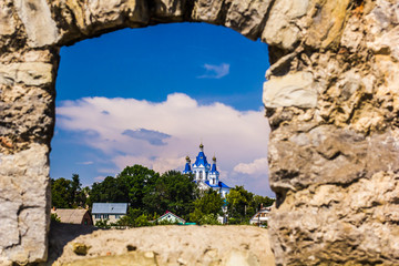 Kamyanets-Podilsky / Ukraine / June 24, 2018 Kamenets-Podilsky fortress is a fortress in the city of Kamyanets-Podilsky