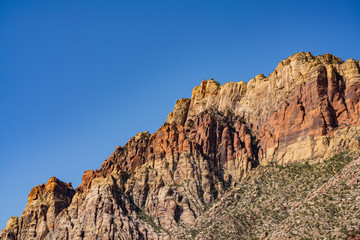 Beautiful landscape around Red Rock Canyon