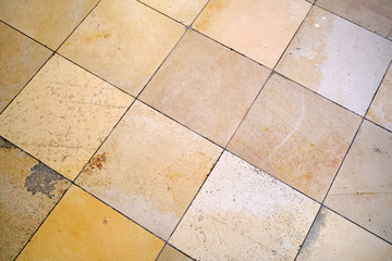 Stone and tile floors in old buildings have been proven for hundreds of years and look great