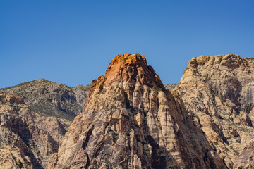 Beautiful landscape around Red Rock Canyon