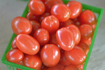 Cherry Tomato Macro View