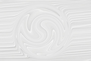 Fototapeta na wymiar Light gray template for wedding ceremony or business presentation. White background 3 d with elements of waves in a fantastic abstract design, the texture of the lines in a modern style for wallpaper.