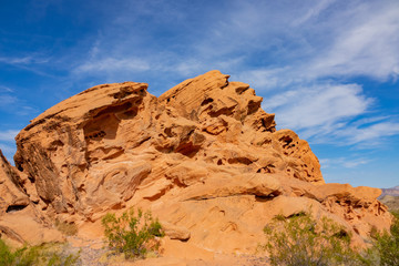 Fototapeta na wymiar Beautiful landscape around Lake Mead National Recreation Area