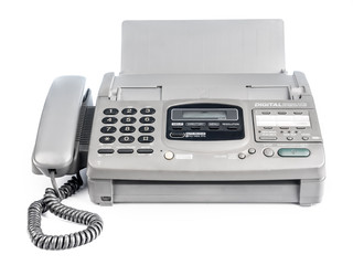 Old office fax machine