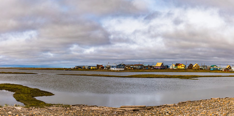 Scenic Tuktoyaktuk Arctic Ocean NWT Canada © PiLensPhoto