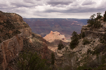 Fototapeta na wymiar Grand Canyon orage
