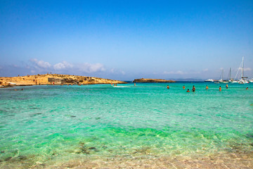 view of the sea and beach