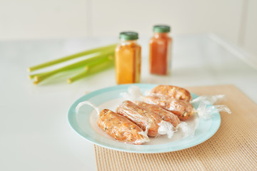 Cooking at Home, Thanksgiving Chicken Sausages