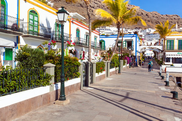 Fototapeta na wymiar Puerto de Mogan in Gran Canaria, Spain