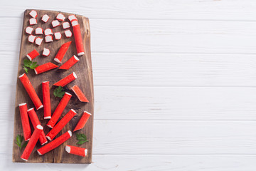 Crab sticks from fish protein © whitestorm