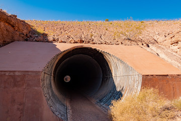 Hiking in the White Owl Canyon of Lake Mead National Recreation Area